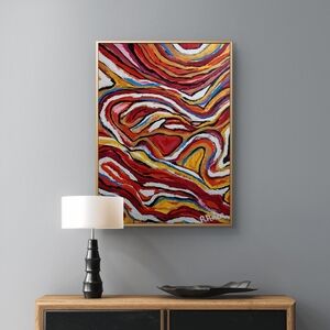 Abstract Original Painting BY Rachael Potter